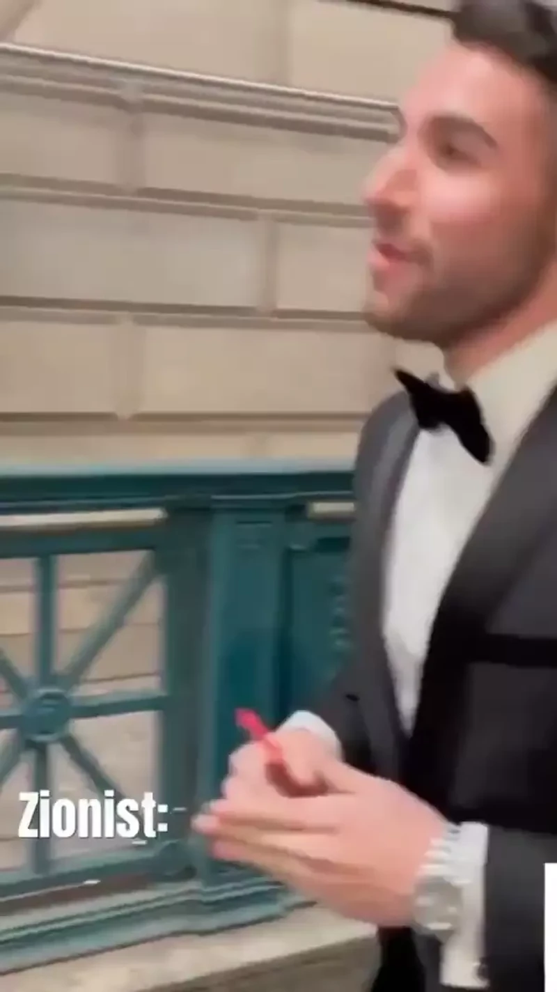 Bazrouk shares video on Instagram Dec 29 2021_Bazrouk harasses attendees of an FIDF fund raising event.mp4 _#59